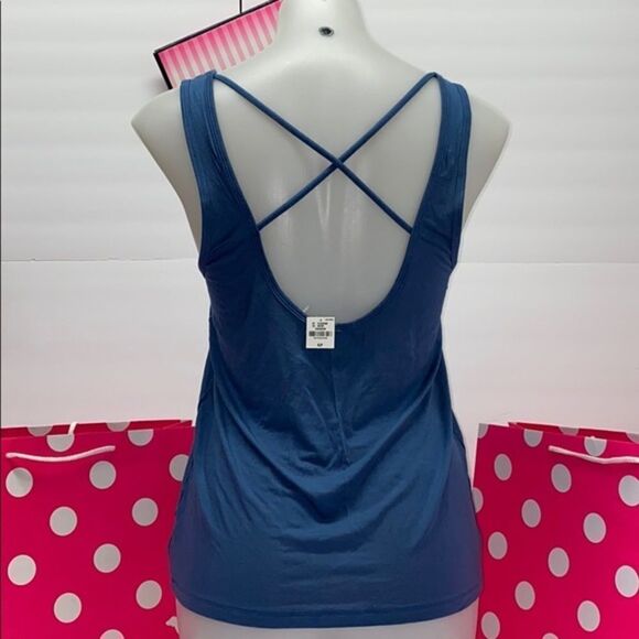🔥 VICTORIA SECRET Pink tank top sz Xs New - Picture 1 of 4